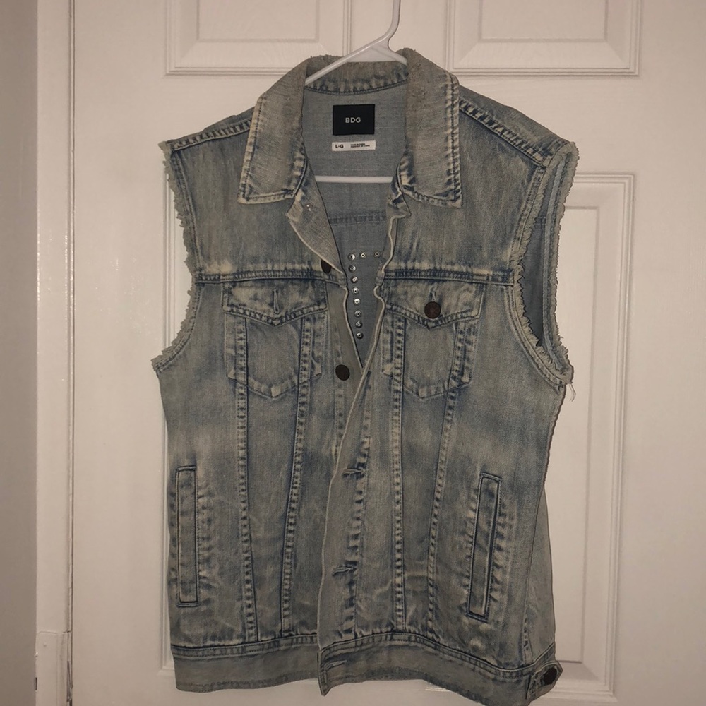 Urban outfitters vest with diamond cross